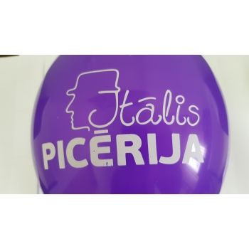 Balon z nadrukiem 'Picerija'